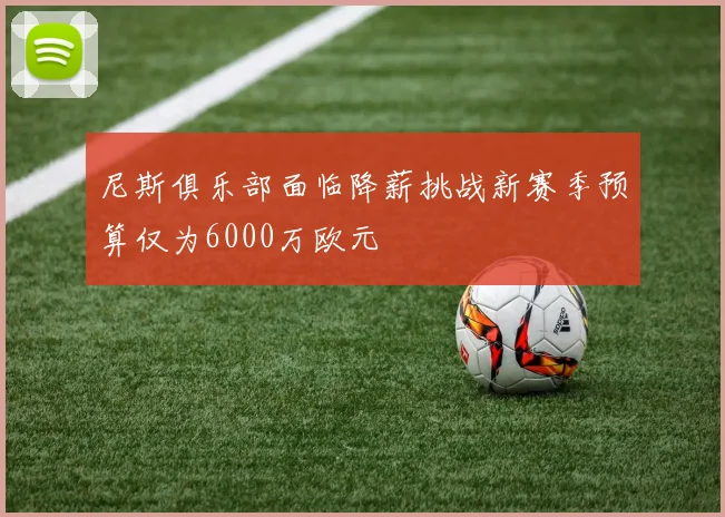 尼斯俱乐部面临降薪挑战新赛季预算仅为6000万欧元